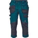 Kalhoty pracovní 3/4 kraťasy (šortky) DAYBORO (vel.48) montérkové, barva černá - antracit - modrá navy