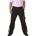 Kalhoty pracovní do pasu ALLYN, (vel.60), černé, montérkové