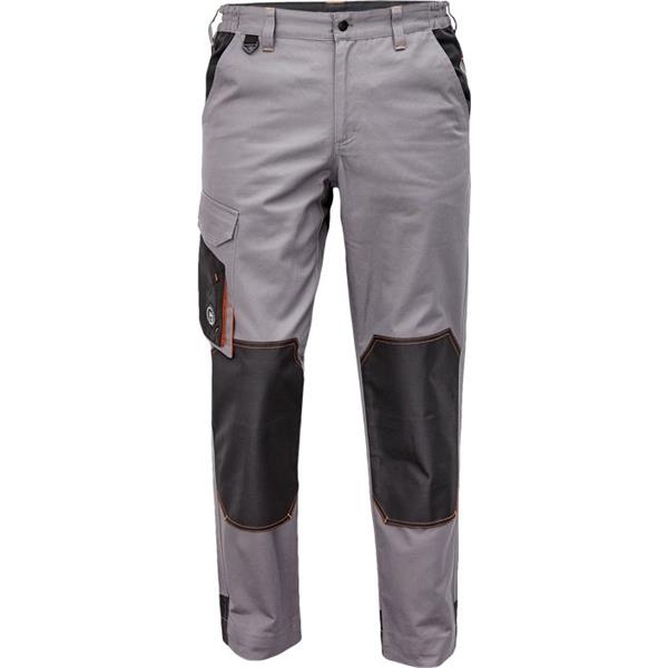Kalhoty pracovní do pasu CREMORNE (vel.50) montérkové, šedo oranžovo černé