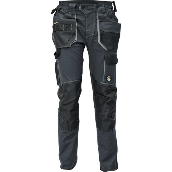 Kalhoty pracovní do pasu DAYBORO (vel.48) montérkové, černá - antracit