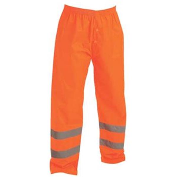 Kalhoty pracovní do pasu GORDON (vel.L) reflexní, oranžové