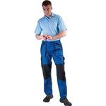 Kalhoty pracovní do pasu MAX (vel.56) montérkové, modro - černé