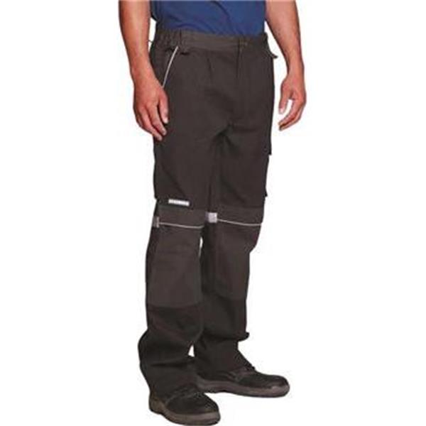 Kalhoty pracovní do pasu STANMORE (vel.50) hnědé, montérkové