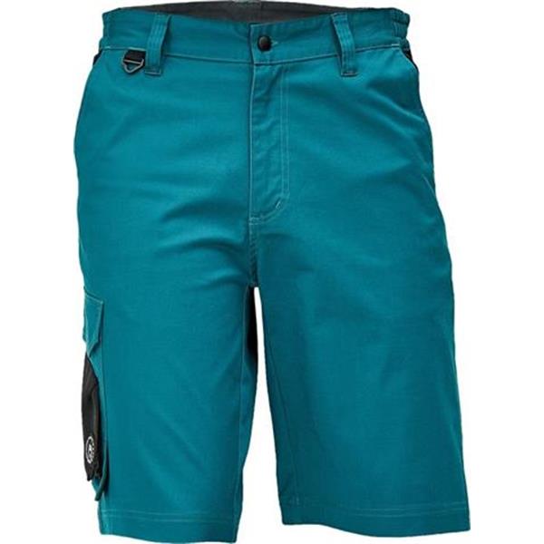 Kalhoty pracovní kraťasy (šortky) CREMORNE (vel.50) montérkové, barva modrá (petrolejová)