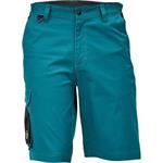 Kalhoty pracovní kraťasy (šortky) CREMORNE (vel.62) montérkové, barva modrá (petrolejová)