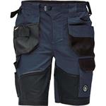 Kalhoty pracovní kraťasy (šortky) DAYBORO (vel.48) montérkové, barva černá - antracit - modrá navy