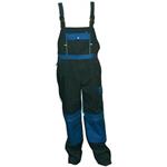 Kalhoty pracovní s laclem STANMORE (vel.48), tmavě modré, montérkové