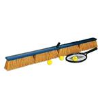 Kartáčovny 2740150 - Kartáč na tenisové kurty s vyměnitelnými segmenty délka 1500mm vlákno - PVC