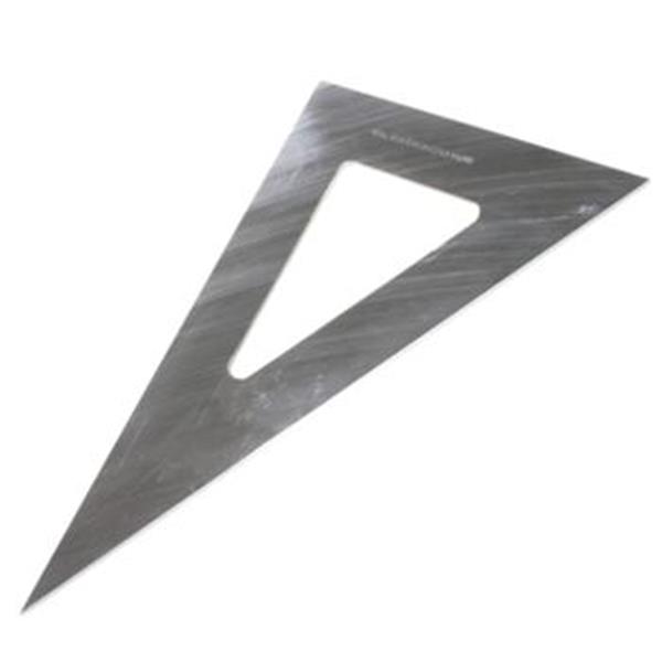 Kinex 4085 - Trojúhelník 30°, 60°, 90°, 250mm, zámečnický, přesnost IV, ČSN 255162