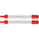 Kinex 5036 - Vodováha hadicová plastové trubice, pár