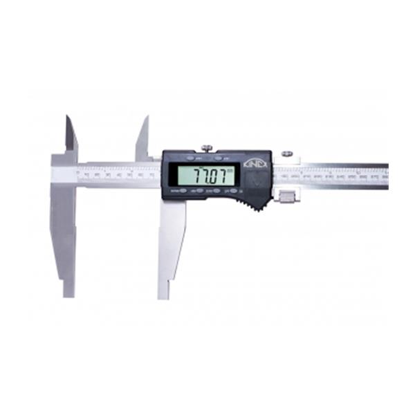 Kinex 6044-15-125 - Posuvné měřítko 600mm digitální s jemným stavěním, vnitřní měření - horní nože, čelisti 125mm, dělení 0,01mm