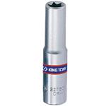 King Tony 227504M - Hlavice nástrčná ořech 1/4", TRX E4, prodloužená 