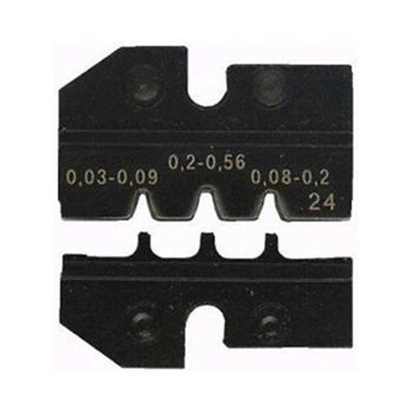 Knipex 97 49 24 - Čelisti náhradní pro 9743200, Konektor D-Sub pr. 0,03-0,56mm2, AWG 32-20