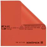 Knipex 98 67 05 - Pryžové izolační přehozy  500x500x1,6mm, zkoušeno podle VDE 0680/1