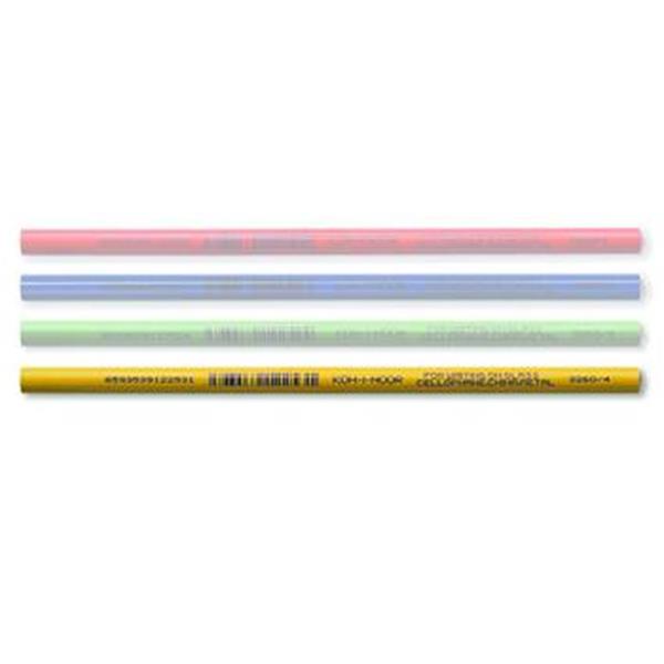 Koh-I-Noor 3263004001KS - Tužka speciální pastelová na hladké plochy sklo, kov,..., žlutá, 3263 4