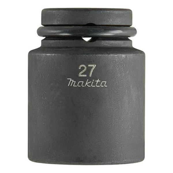 Makita 134844-7 - Hlavice nástrčná - ořech 1/2", velikost 27 mm, průmyslová (kovaná) new E-16215