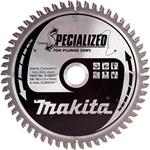 Makita B-09307 - Pilový kotouč 165x20 mm, tloušťka řezu 2,4mm, počet zubů 56T na hliník, plasty, čistý řez