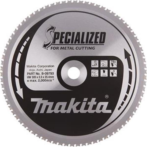 Makita B-09793 - Kotouč pilový 305x25,4mm, počet zubů 78 (pro pilu LC1230)