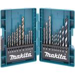 Makita B-44884 - sada vrtáků do kovu, cihel, a dřeva 21-dílná