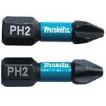 Makita B-63616 - torzní bit 1/4" Impact Black PH2, 25mm 2 ks