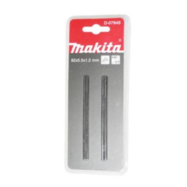 Makita D-07945 - 2ks otočný nůž, nože do hoblíku 82mm tvrdokov HM, MAKITA= old P-04282,793322-2,A-82921