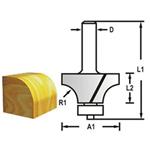 Makita D-48371 - Fréza do dřeva zaoblovací radiusová s kopírovacím ložiskem pr. 22,2 mm radius 4,8 mm