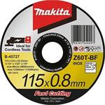 Makita E-10861-12 - řezný kotouč 115x0,8x22,23 nerez 12ks