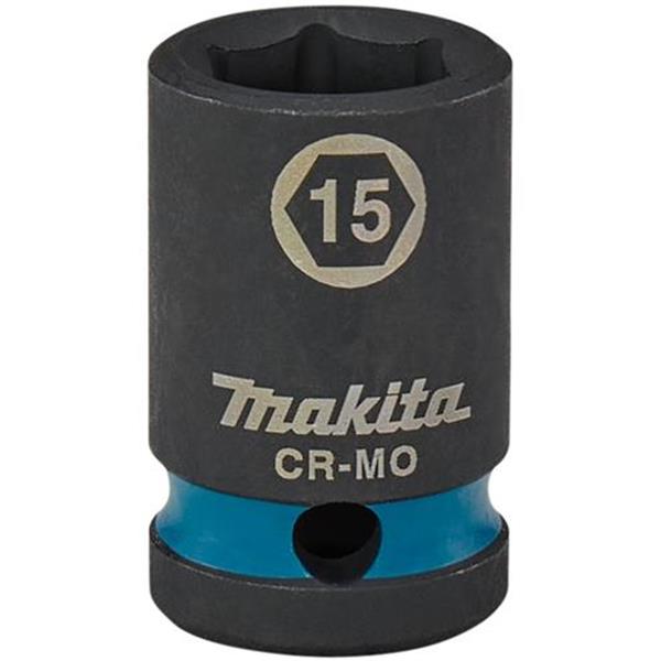 Makita E-16112 - nástrčný klíč 1/2" velikost 15 mm square drive Impact BLACK