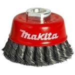 Makita P-04488 - Hrnkový kartáč z ocelového drátu-splétaný drát 65mm