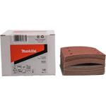 Makita P-42466 - Arch, brusný papír na suchý zip 114 x 102 mm, hrubost 150, 6-děr red (balení 50ks)