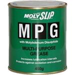 Moly Slip MPG 0450 - Univerzální vazelína pro mazání strojních mechanismů - černá MPG (450 g)