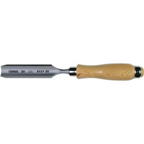 Narex Bystřice 812120 - Dláto truhlářské, tesařské vyduté (žlábkové) šíře 20 mm dřevěná rukojeť