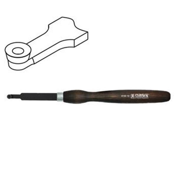Narex Bystřice 819010 - Dláto na soustružení dřeva STRUH 105x345mm radiusový pr. 10mm