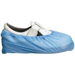 Návlek na obuv jednorázový, chlor. polyethylen, síla 0,04 mm, modrý, (vel.15x41 