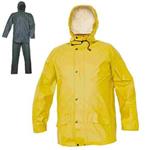 Oblek do deště, dvoudílný s kapucí SIRET, žlutý, (vel.L)