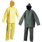 Oblek do deště dvoudílý s kapucí HYDRA, žlutý, (vel.L)
