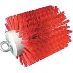 Osborn 0001385125 - Kartáč na čištění potrubí pr. 250 mm zvlněný červený Elaston 0,9 mm s okem na tažení - Superior