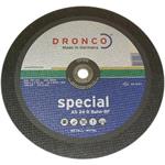 Osborn (Dronco) 1351135 - Kotouč řezný pr. 350x4x20,0mm, na kov, zrno AS30S FH C100, special
