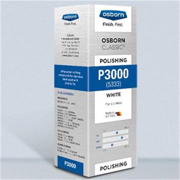 Osborn L779005333 - Leštící pasta pro leštění a superfinišování Classic Compound P3000 (5333) bílá - Superior