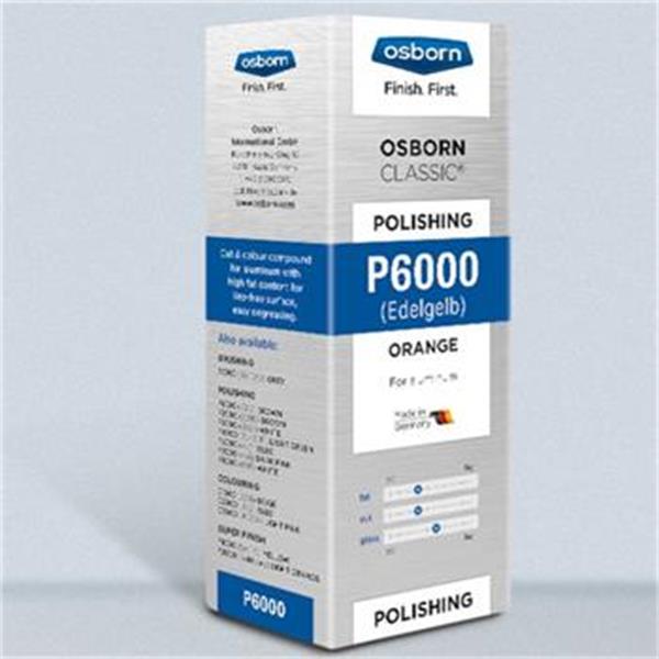 Osborn L779840130 - Leštící pasta pro leštění a superfinišování Classic Compound P6000 (Edelgelb) oranžová - Superior