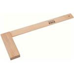 Pinie 42-2 - Úhelník dřevěný příložný pro měření úhlu 90°, rozměr 250 x 150 mm