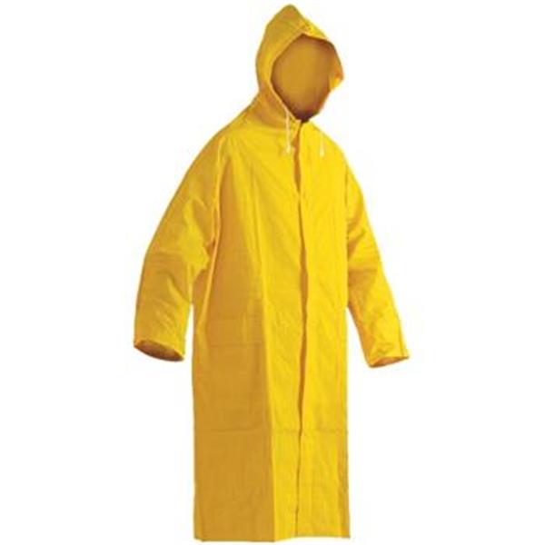Plášť do deště s kapucí CETUS (vel.XL) žlutý