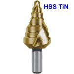 Ruko 101095T - Vrták do kovu pr. 6-25mm stupňovitý, stopka 10mm č.11, HSS TiN CBN