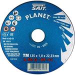 SAIT 063033 - Kotouč řezný pr. 125x1,0x22,2mm na kov a nerez TM A60Q INOX PLANET