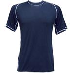 Spodní prádlo - triko s krátkým rukávem, LION, velikost XXXL-XXXXL - modré