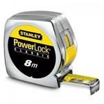 Stanley 0-33-198 - Metr svinovací  8m, žlutá páska 25mm, POWERLOCK