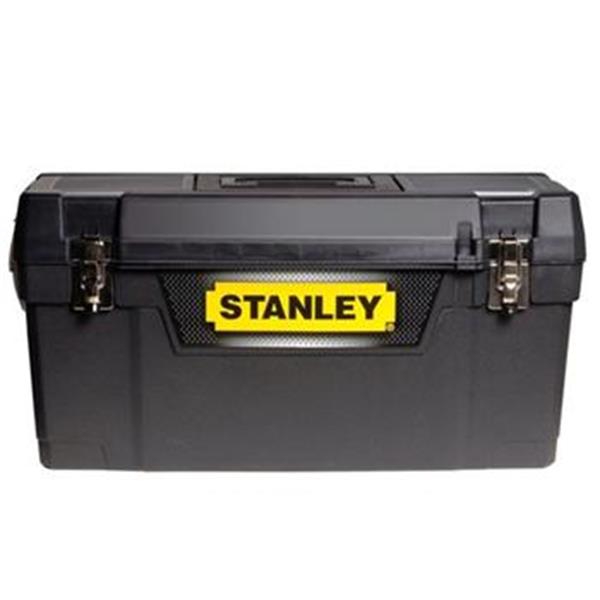 Stanley 1-94-859 - BOX plastový - kufr 63,5x29,2x31,6cm, s integrovanými organizéry, kovové přezky