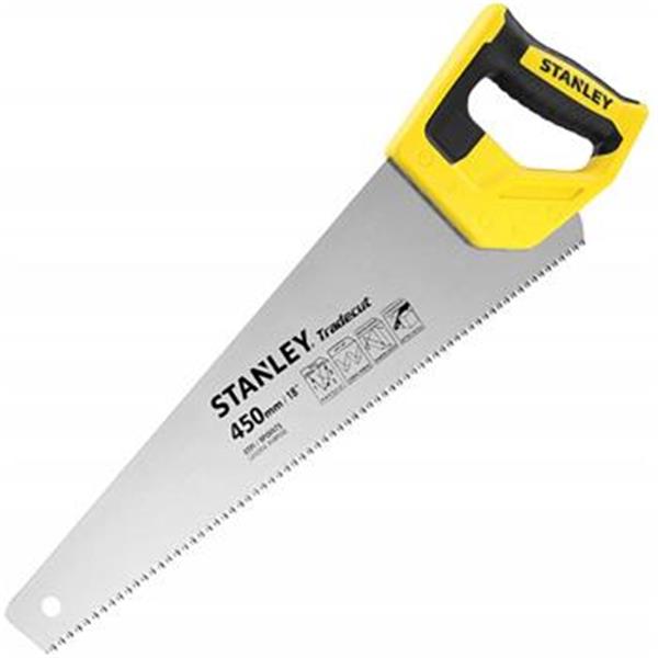 Stanley STHT20348-1 - Pila na dřevo, ocaska, univerzální TradeCut 380mm ruční, hrubý zub 7 z/"