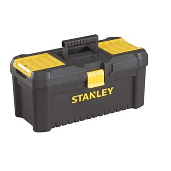 Stanley STST1-75514 - BOX plastový - kufr 32,0x18,8x13,2cm, s organizérem a plastovou přezkou