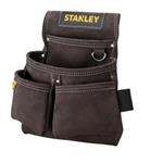 Stanley STST1-80116 - Kožený pracovní pásek, opasek, pouzdro na nářadí, vruty a hřebíky